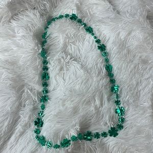 Green St. Patrick’s day necklace